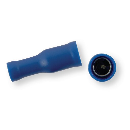 Terminale Bullet femmina blu 175pz